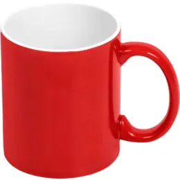 Omega Ceramic Coffee Mug Red Unbranded